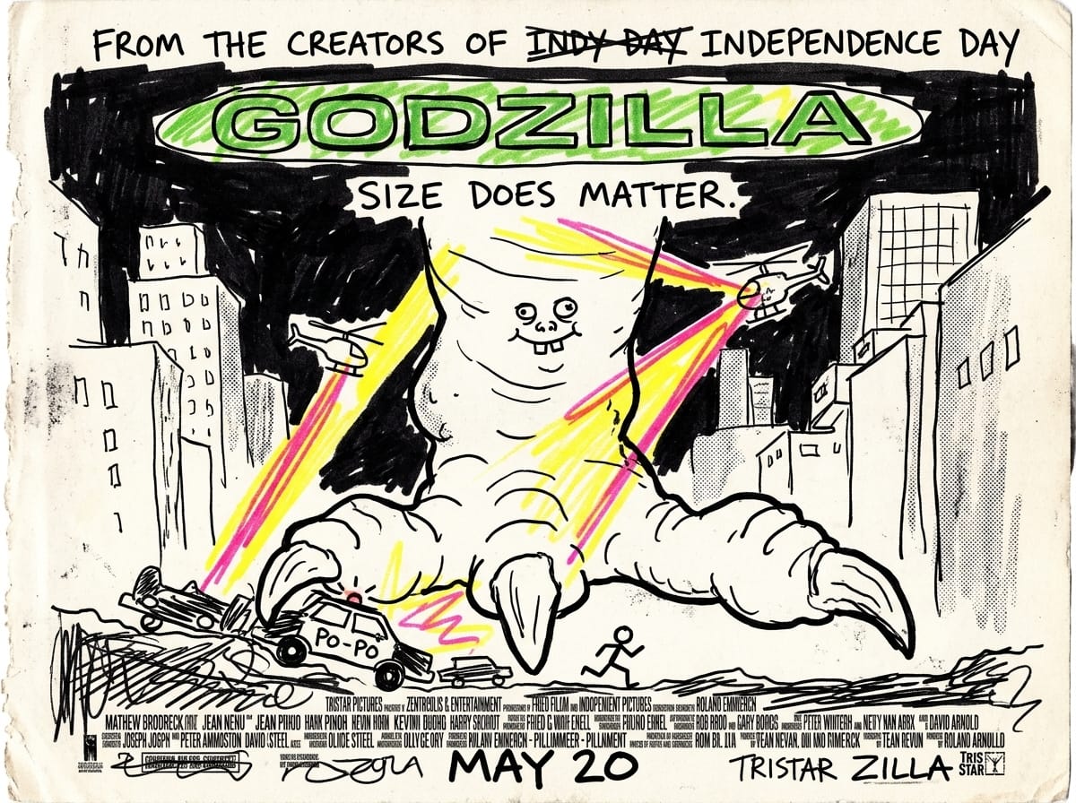 godzilla movie poster
